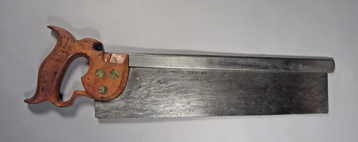 1995.0006.226, Back saw, side 1