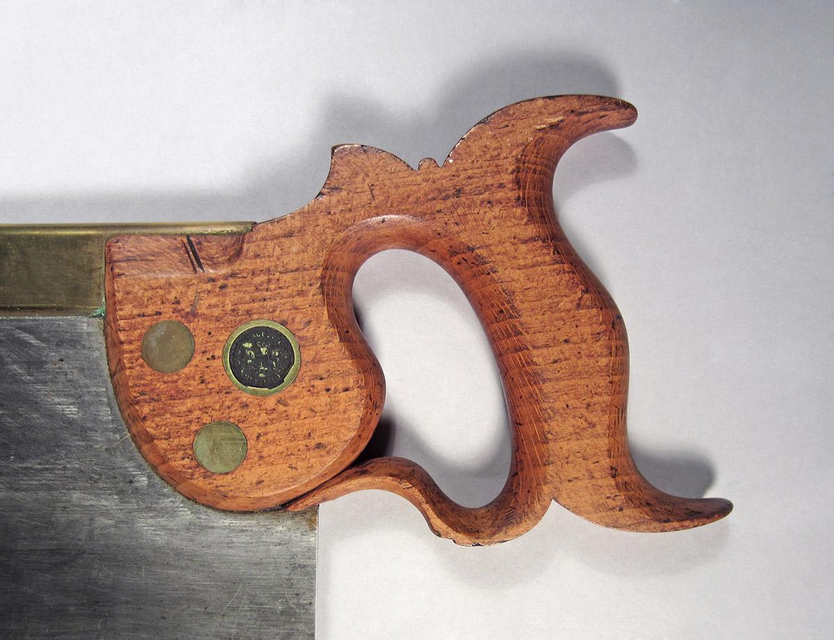 1995.0006.227, Back saw, handle side 1