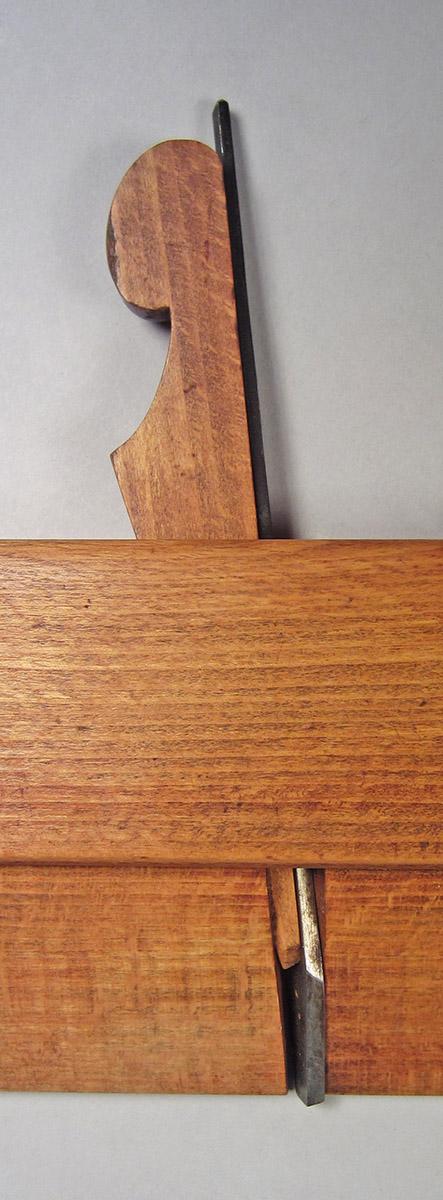 1995.0006.232 A-C, Rabbet plane, wedge and blade