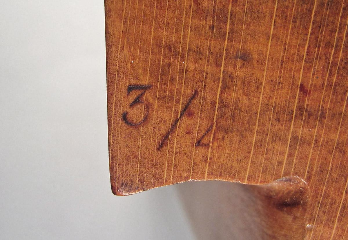 1995.0006.234 A-C, Molding plane, mark 1