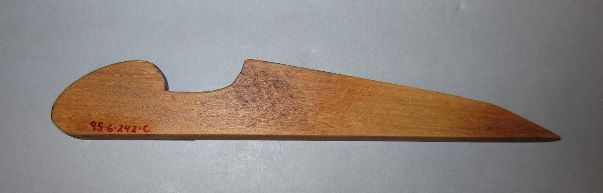 1995.0006.242 A-E Dado plane, Wedge view 2