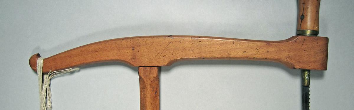 1995.0006.243 A-E, Frame saw, cheek 1