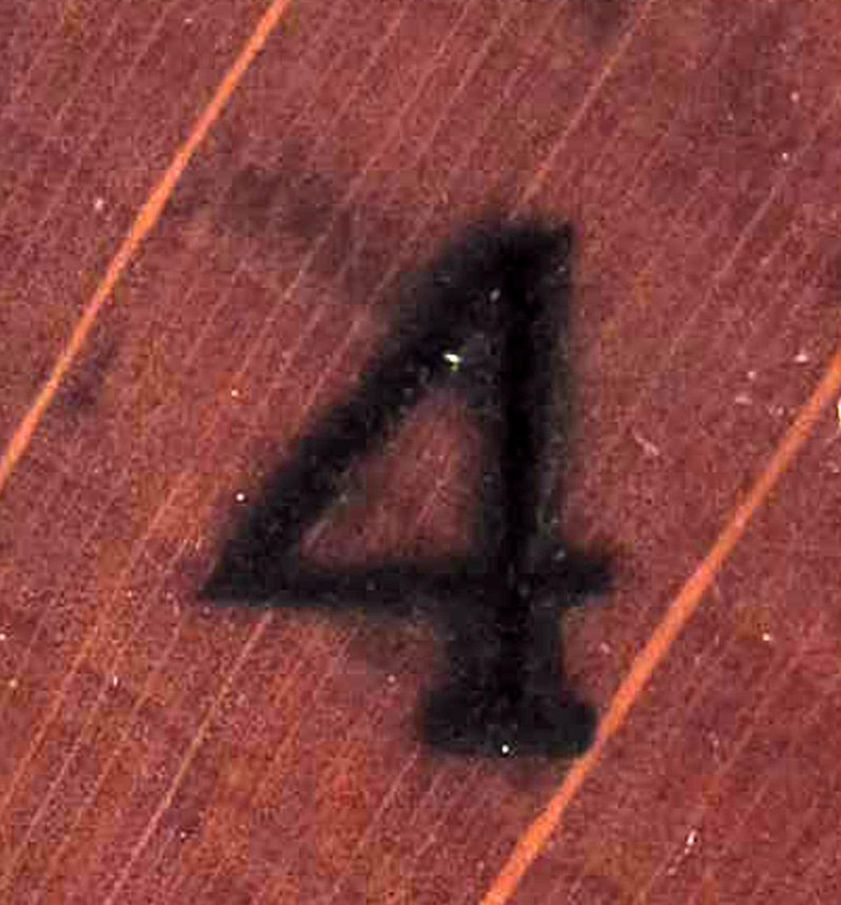 1995.0006.251 A Round plane, Mark