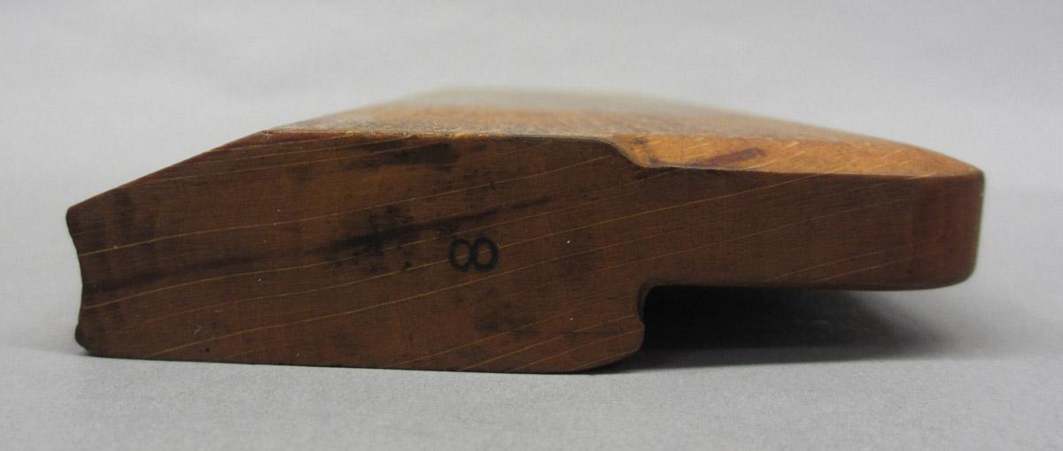 1995.0006.258 Hollow plane, stock heel