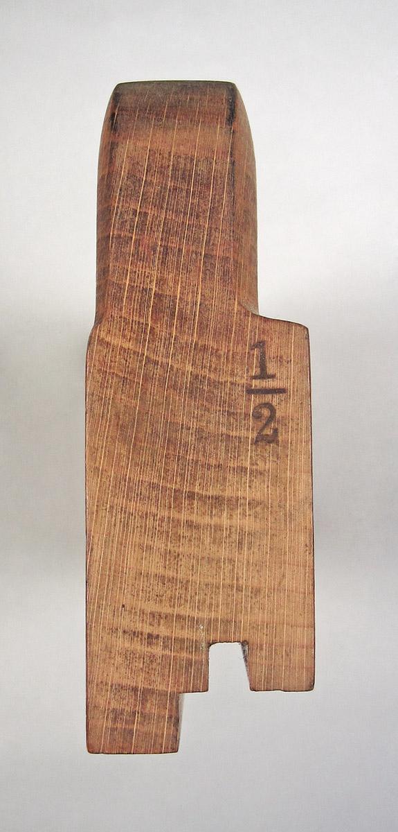 1995.0006.261 A-C, Tongue plane, heel
