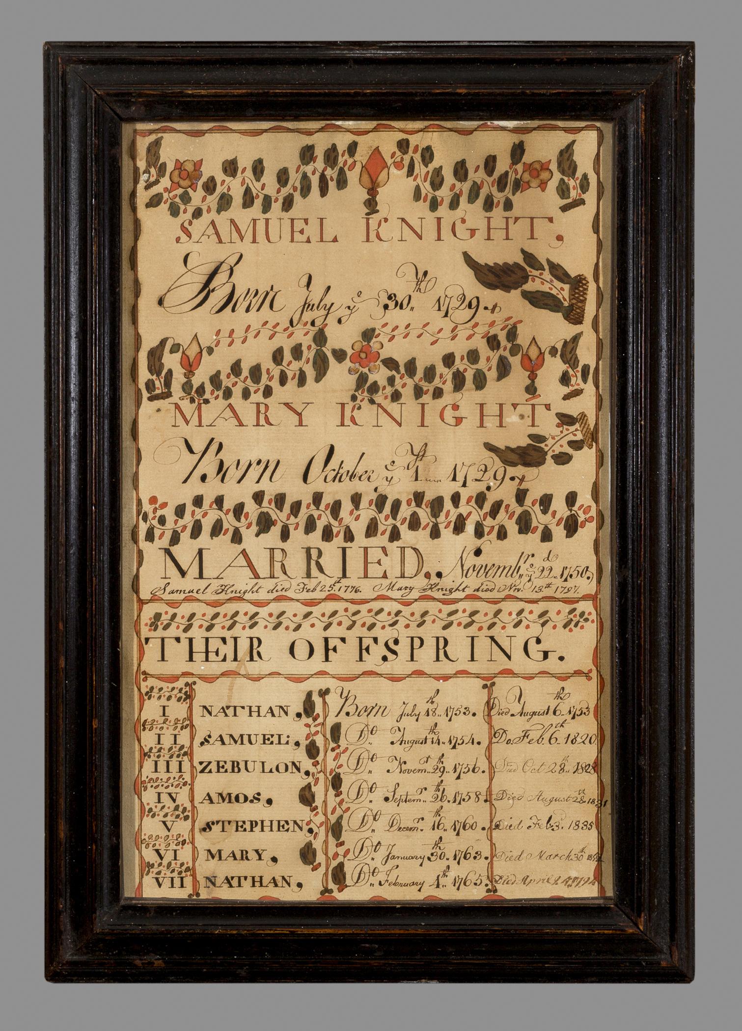 1958.0120.006 A Drawing, B Frame, view 1