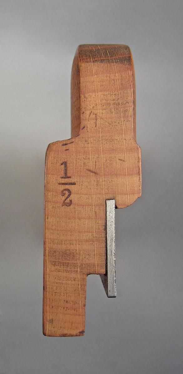 1995.0006.262 A-C, Groove plane, heel