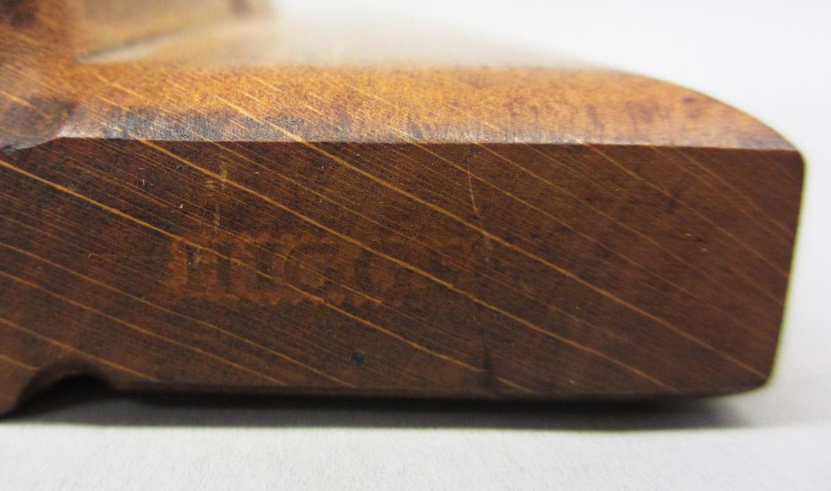 1995.0006.266 Round plane, stock mark detail 2