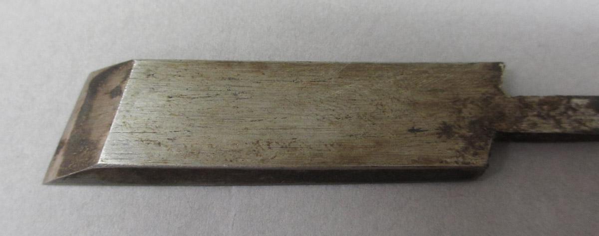 1995.0006.269 Rabbet plane, blade edge