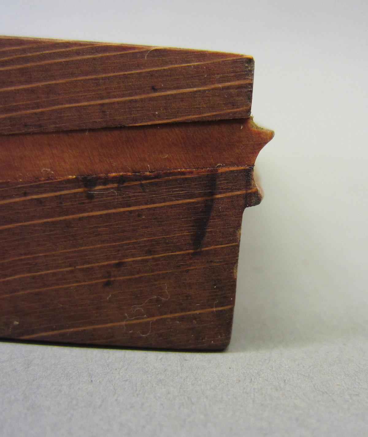 1995.0006.288 Molding plane, Detail