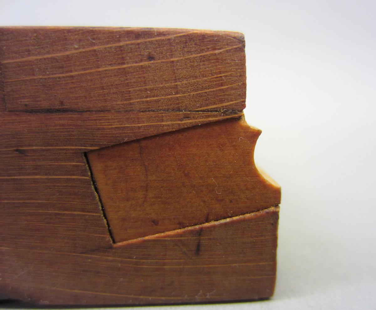 1995.0006.290 A Bevel quirk plane, Detail