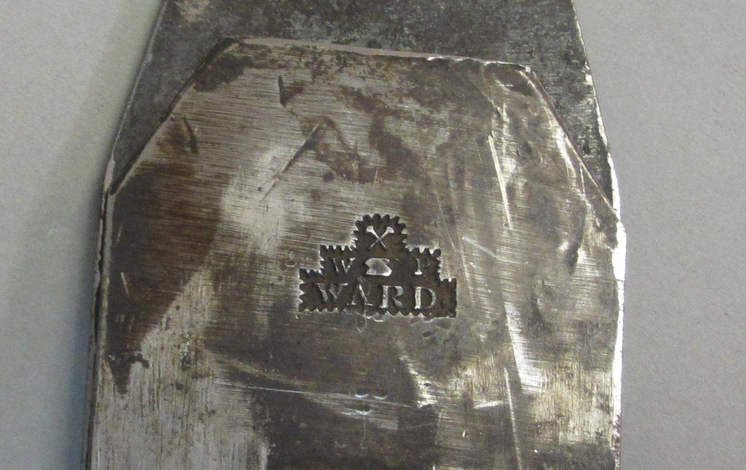 1995.0006.292 Plane iron, Mark
