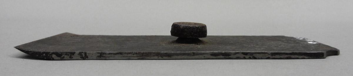 1995.0006.295 Plane cap iron, side view