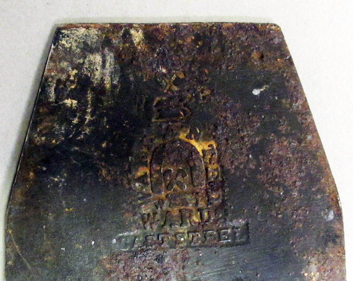 1995.0006.298 Plane blade, Mark