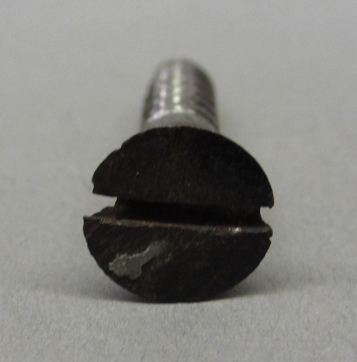 1995.0006.311 Screw, head detail