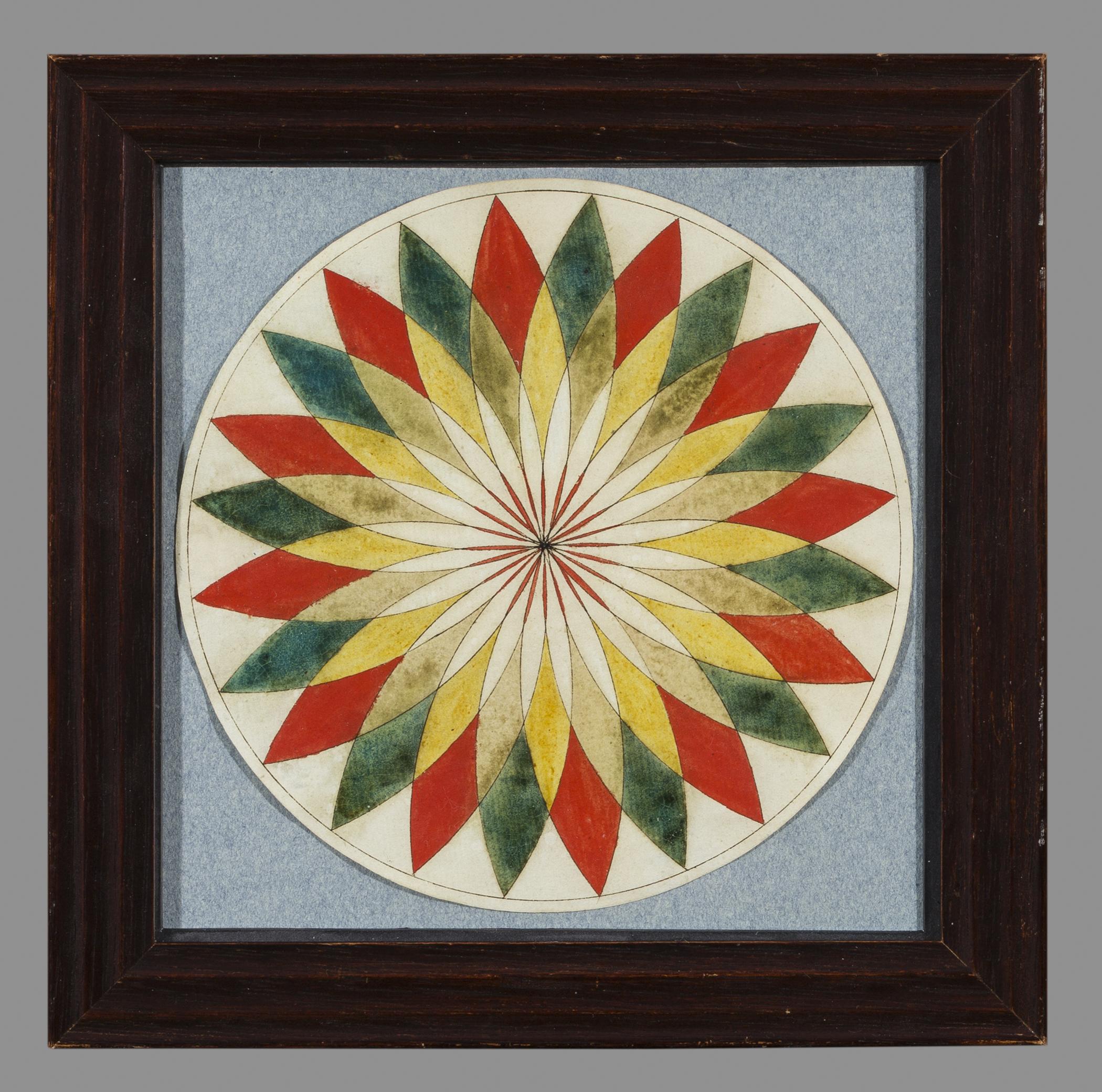 1958.0120.008 A Fraktur, B Frame, view 1
