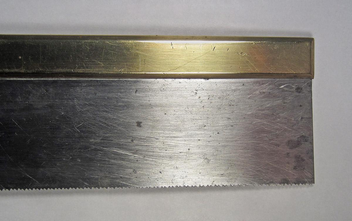 1995.0006.317 A,B, Dovetail saw, blade detail