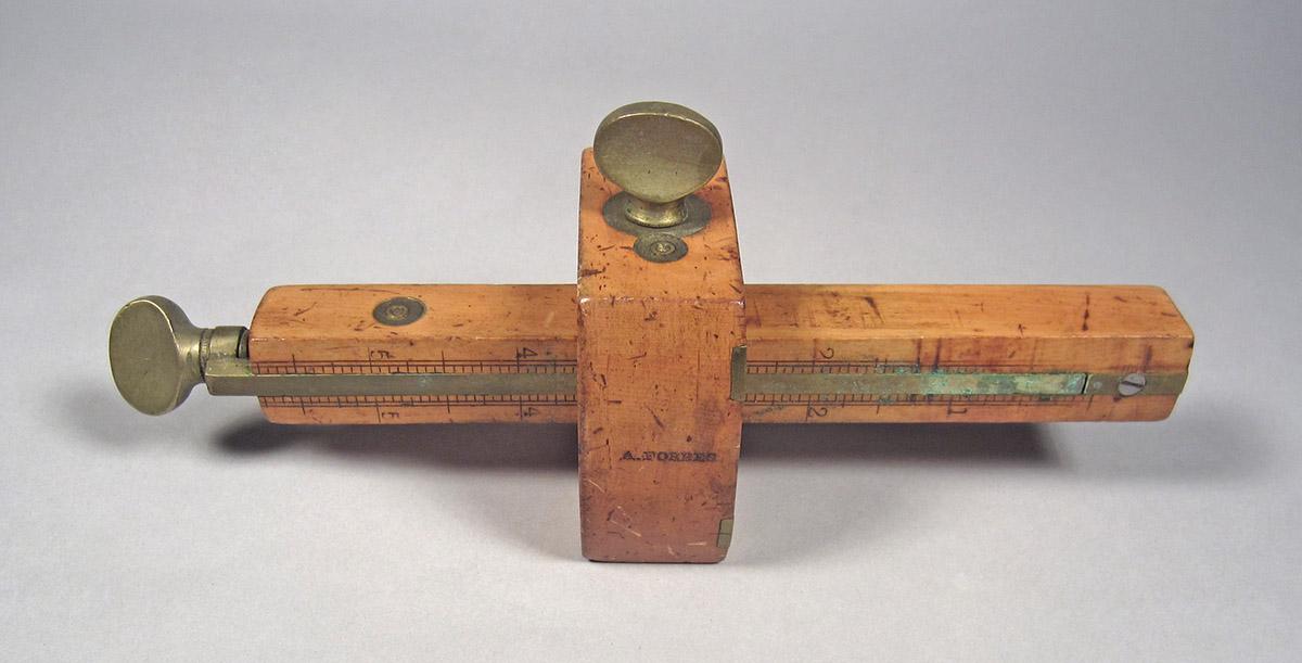 1995.0006.319 A-C, Mortise gauge, angle