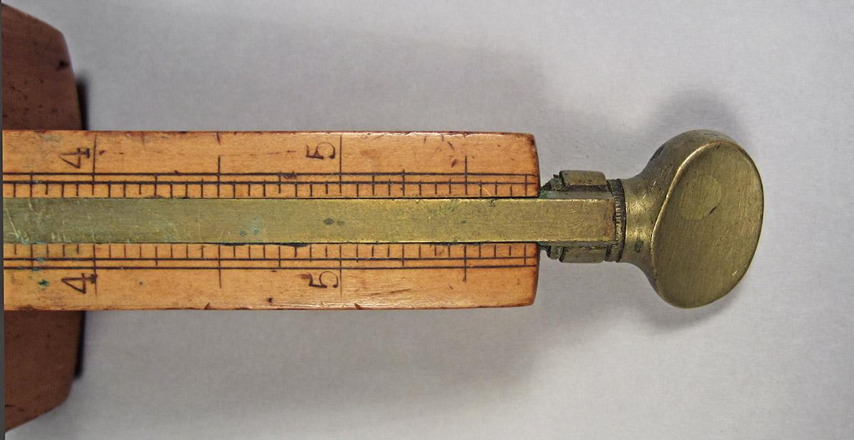1995.0006.319 A-C, Mortise gauge, end screw