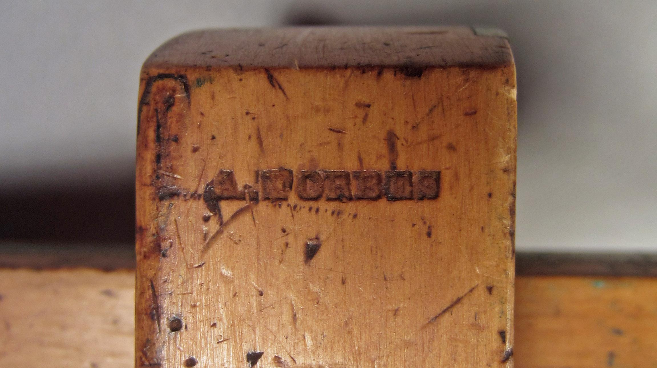 1995.0006.319 A-C, Mortise gauge, mark 4