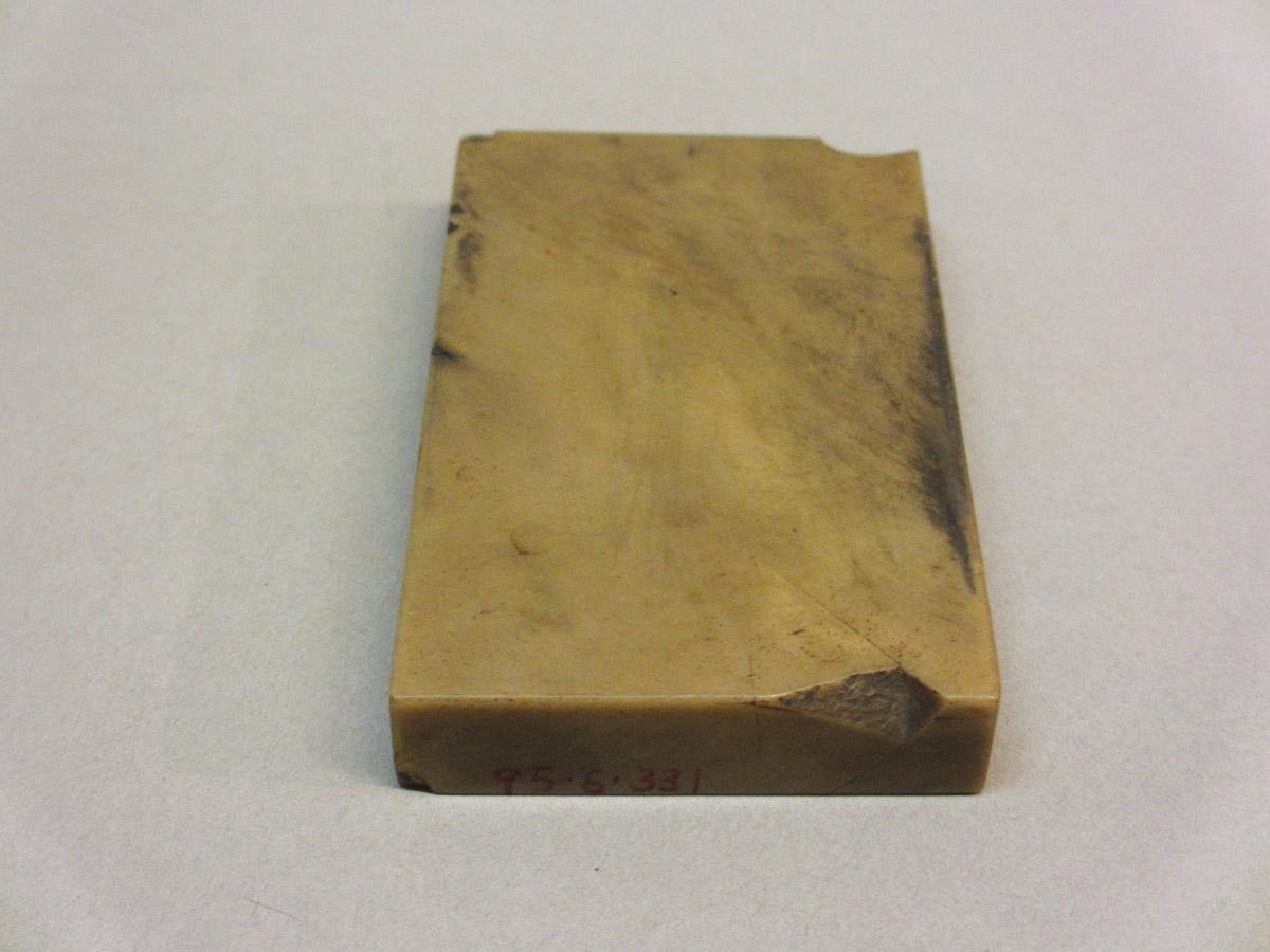 1995.0006.331 Oil Stone, View 2