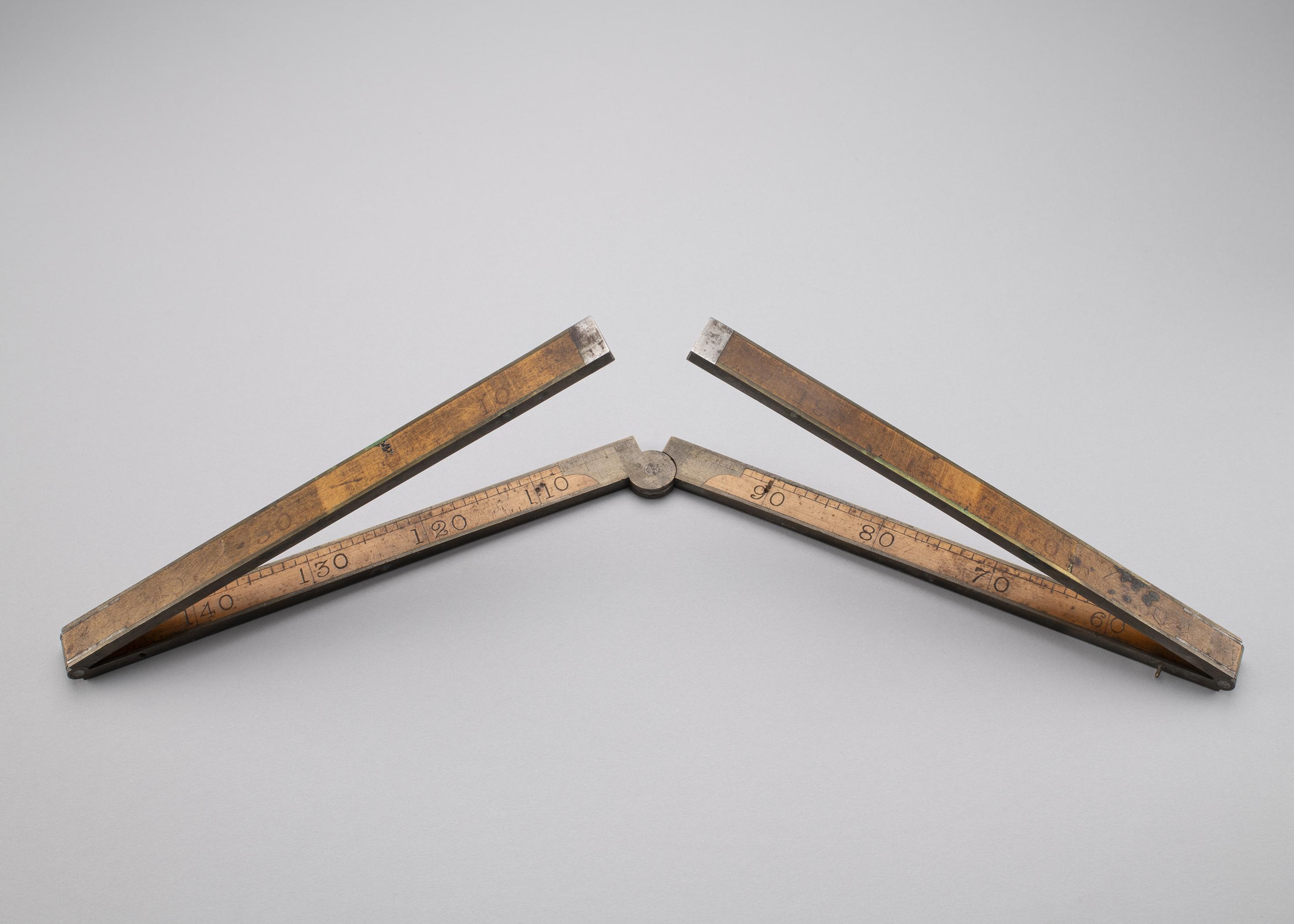 1995.0006.345  Ruler, Folding rule or ruler, view 7