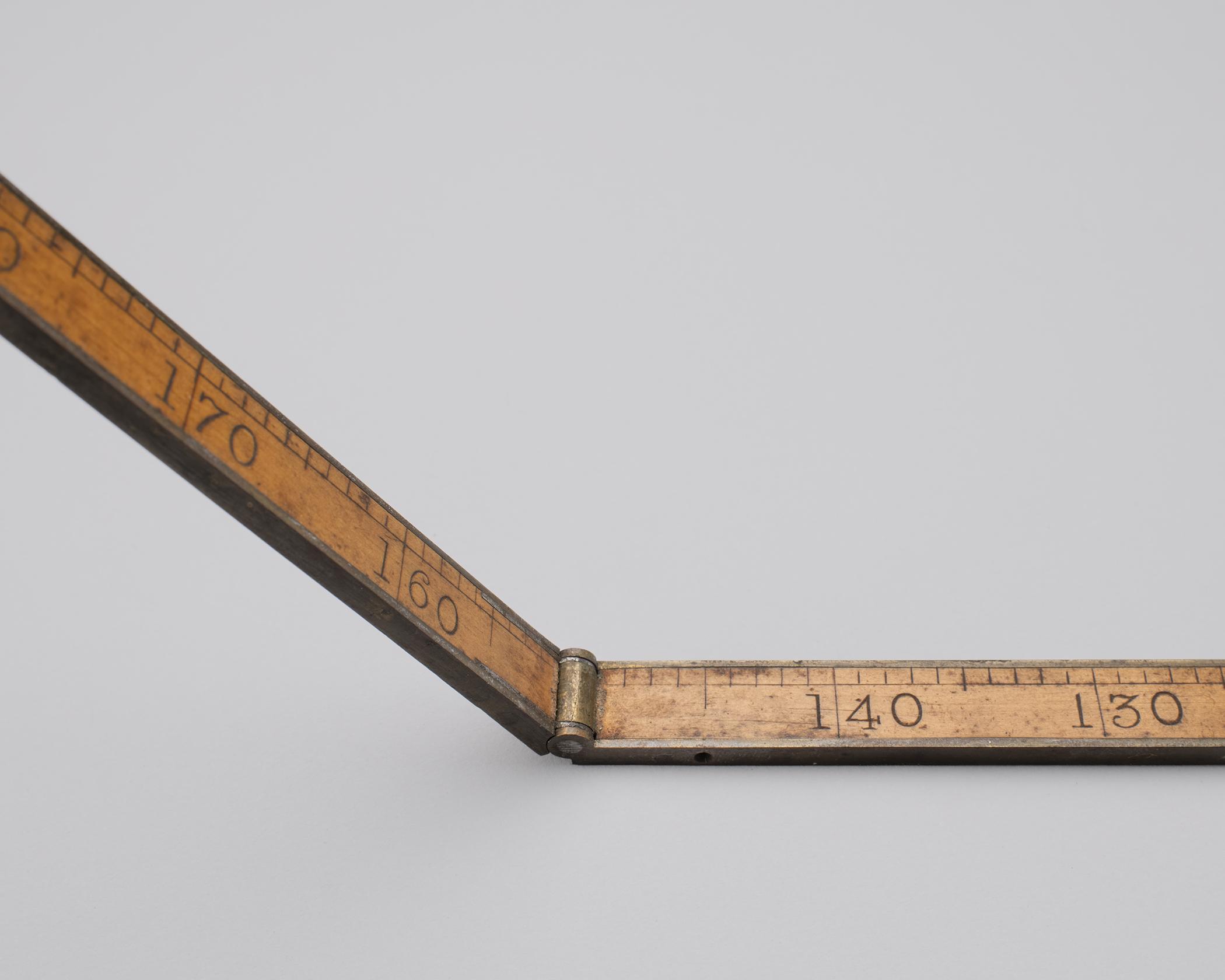 1995.0006.345  Ruler, Folding rule or ruler, view 8
