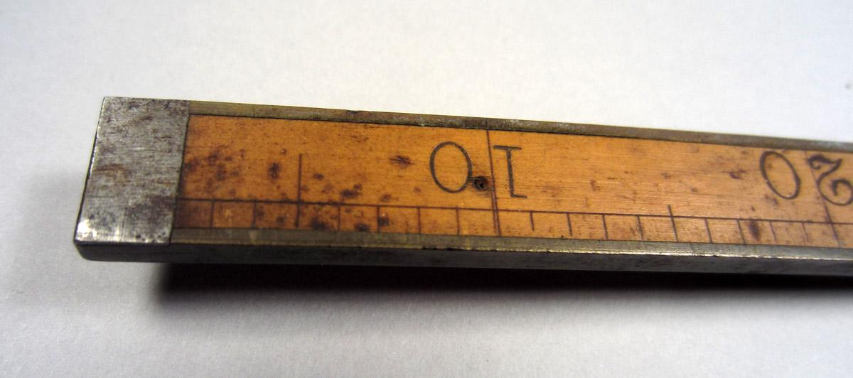 1995.0006.345 Ruler, End