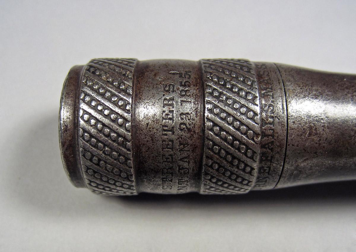 1995.0006.347, Brace, chuck detail