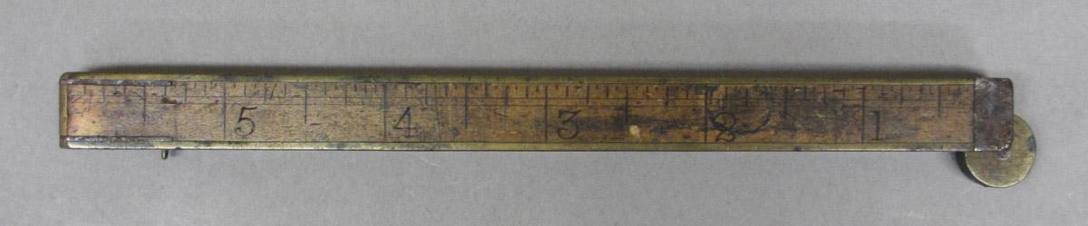 1995.0006.349 Ruler, side 1
