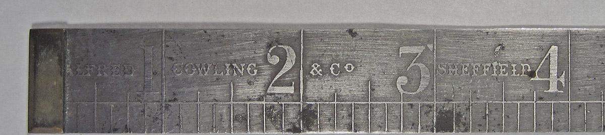 1995.0006.351, Ruler, mark