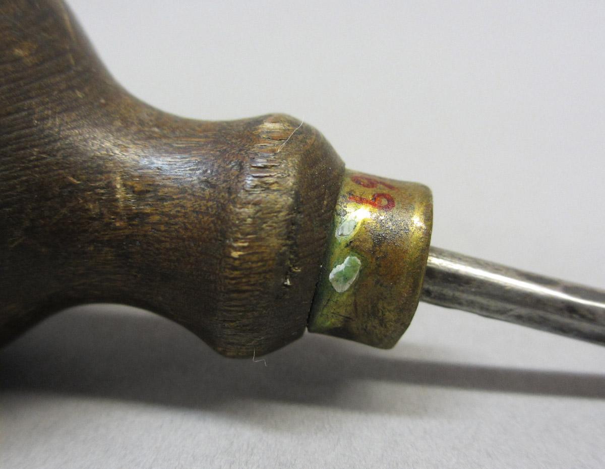 1995.0006.369 Awl, ferrule detail