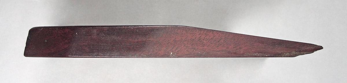 1995.0006.370 A-E, Smoothing plane, wedge side 2
