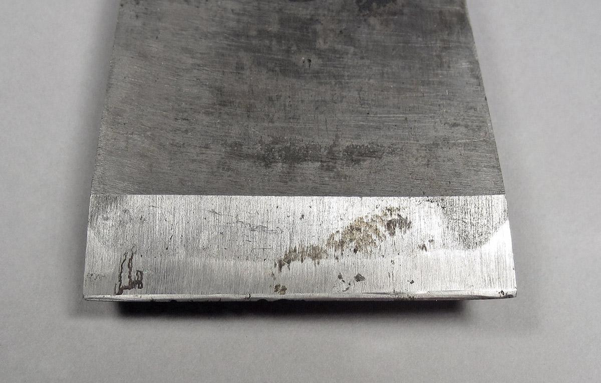 1995.0006.370 A-E, Smoothing plane, blades edge