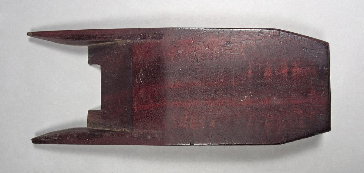 1995.0006.370 A-E, Smoothing plane, wedge side 1