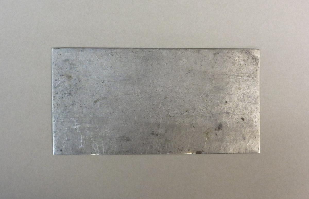 1995.0006.375 Scraper plate, rear view
