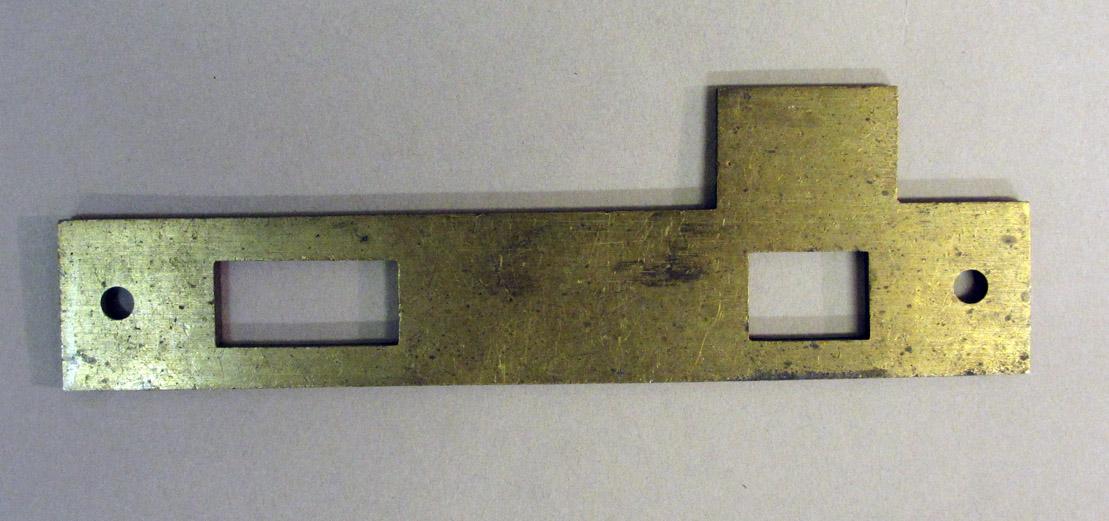 1995.0006.382 Latch Plate, View 1