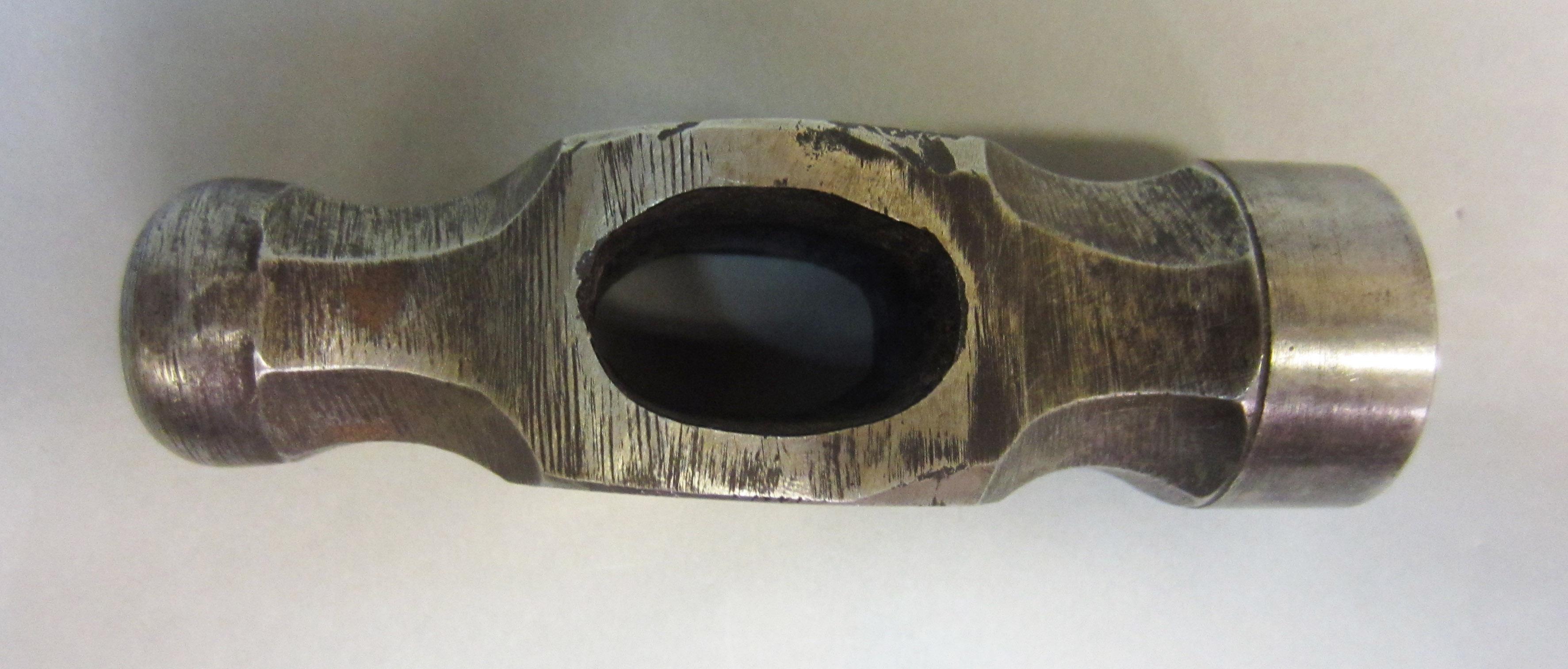 1995.0006.394 Hammer, Head view 1