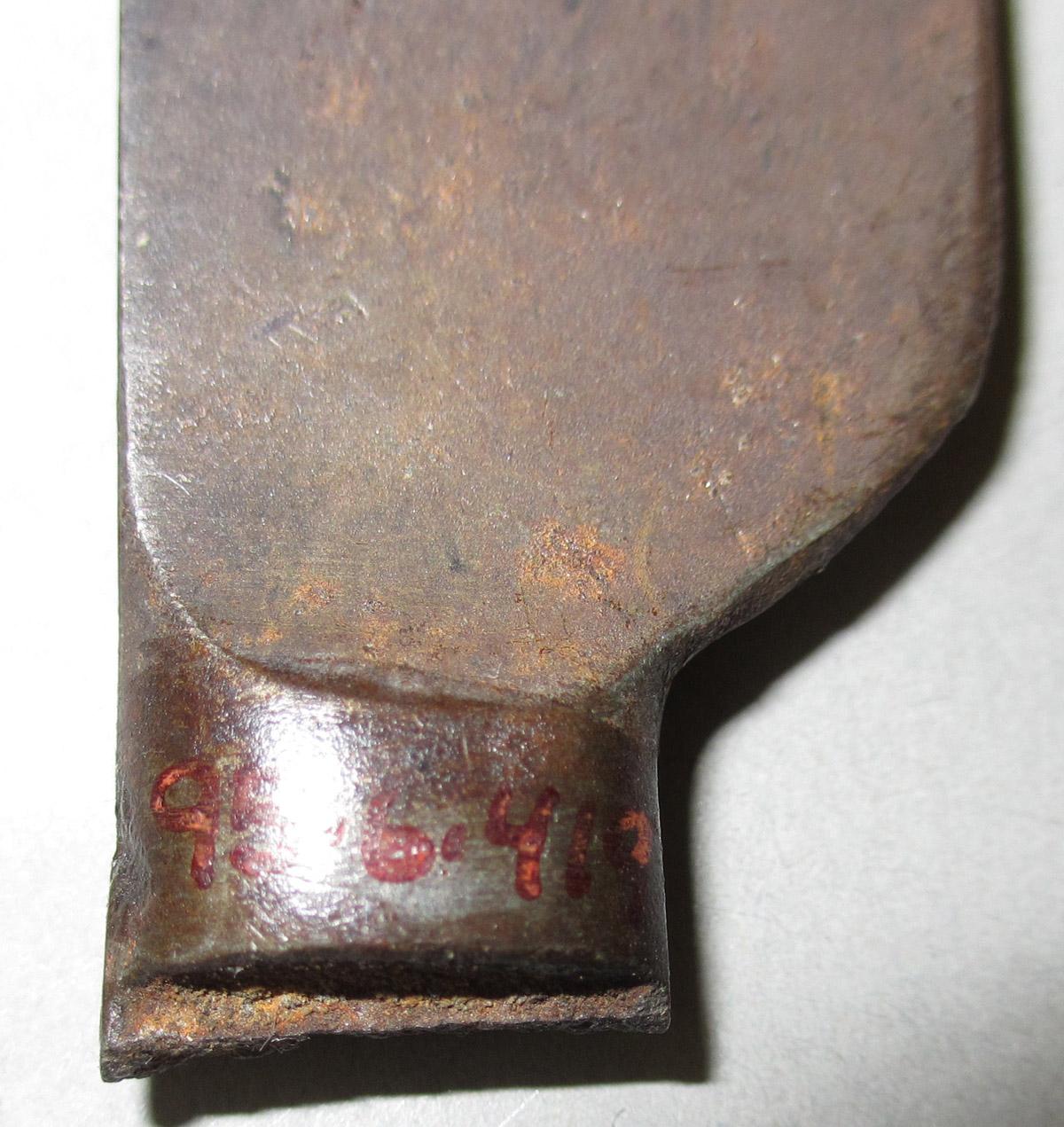 1995.0006.419 Knife blade fragment, View 3