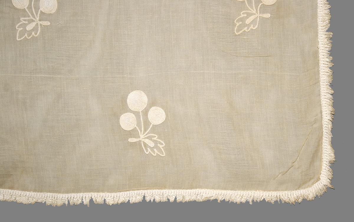 1952.0347.003 A Bed Hanging, Side Curtain, Edge Detail