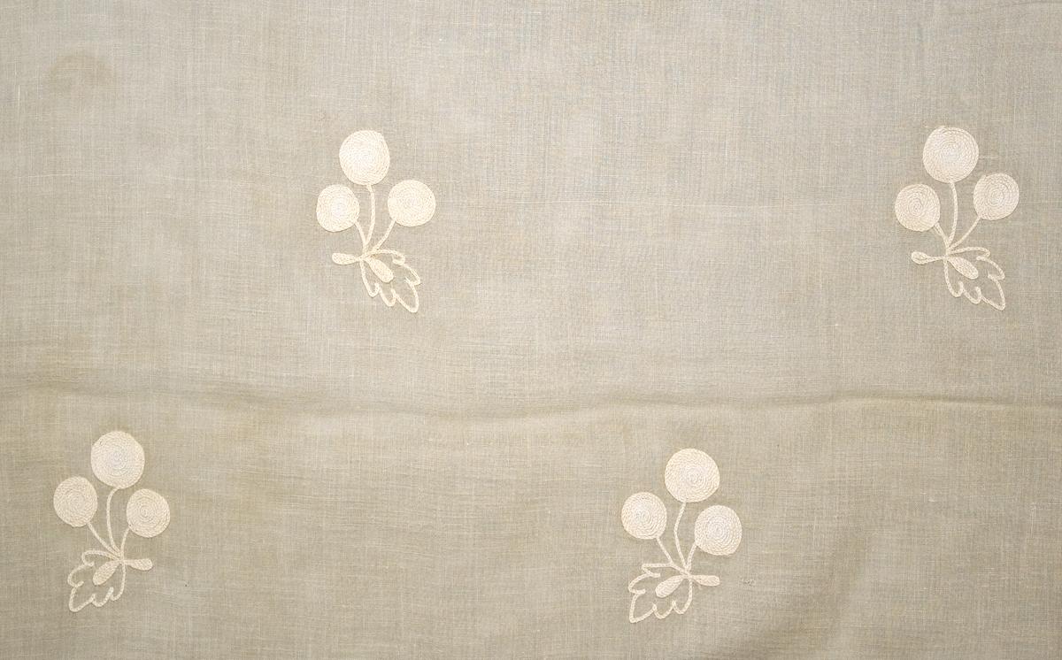 1952.0347.003 A Bed Hanging, Side Curtain, Pattern Repeat