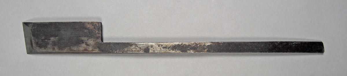 1995.0006.424, Skewed rabbet blade, overall