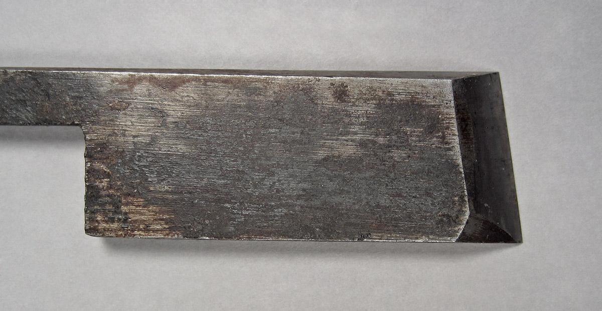 1995.0006.424, Skewed rabbet blade, edge