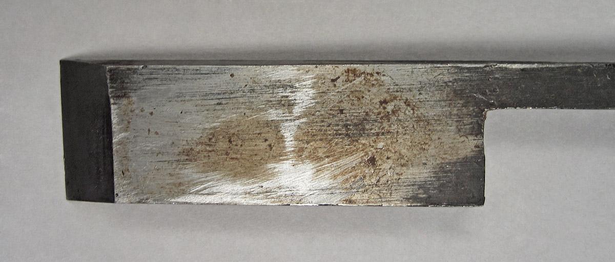 1995.0006.427, Skewed rabbet blade, edge