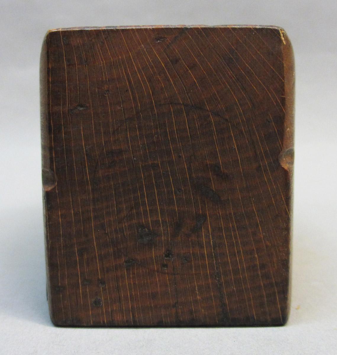 1995.0006.434 Smooth plane, heel detail
