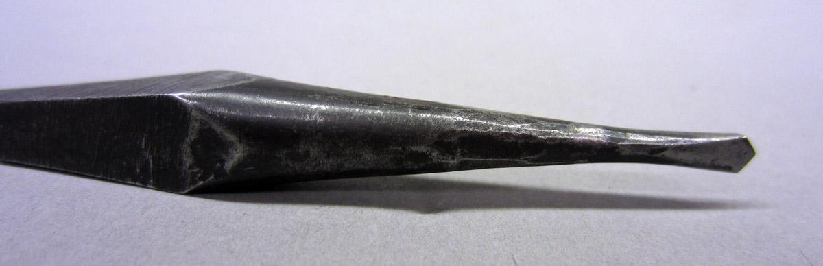 1995.0006.455 Smith's drill bit, Detail
