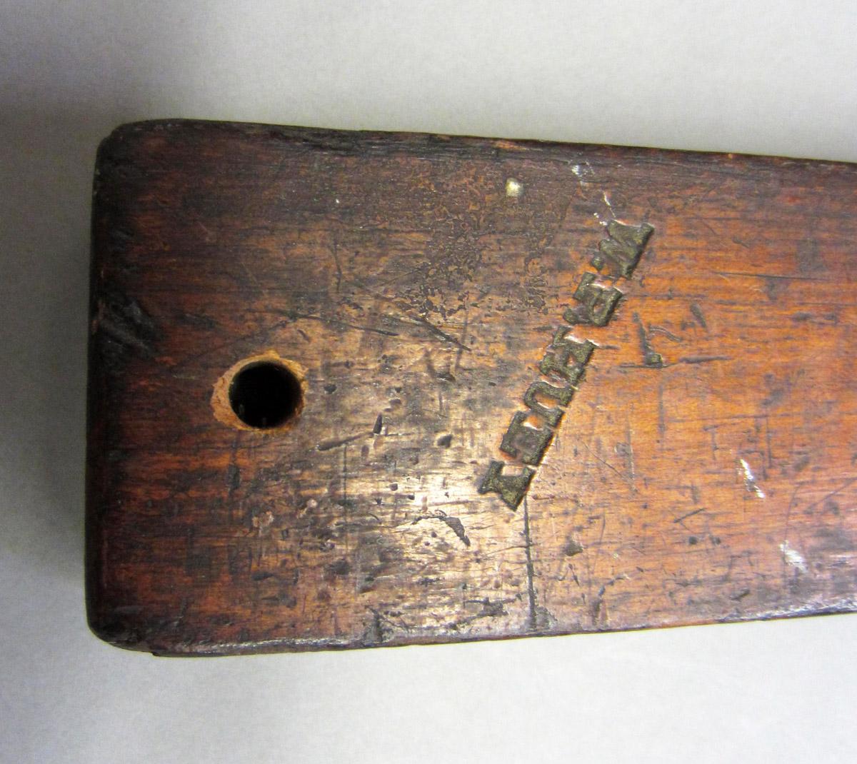 1995.0006.512 Adjustable bevel square, Mark