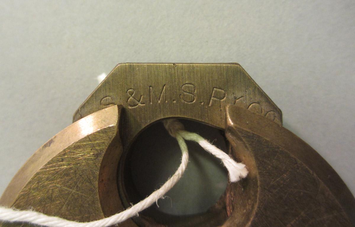 1995.0006.518 Lock, latch detail