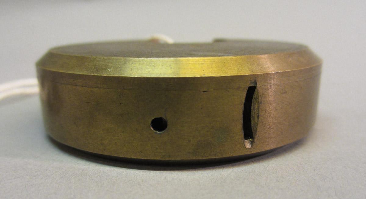 1995.0006.518 Lock, bottom edge view
