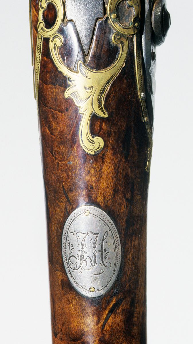 1995.0011 Flintlock Rifle, Detail 5